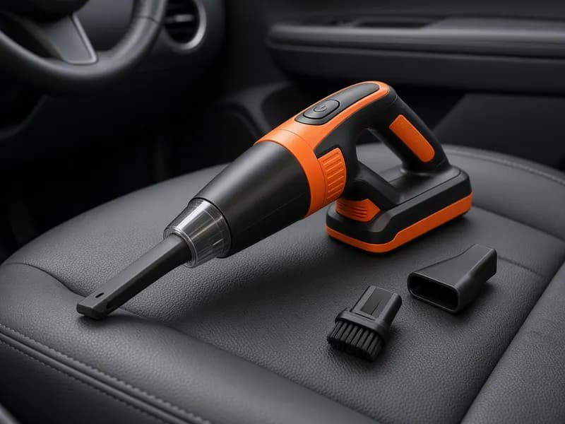 Cordless mini car vacuum