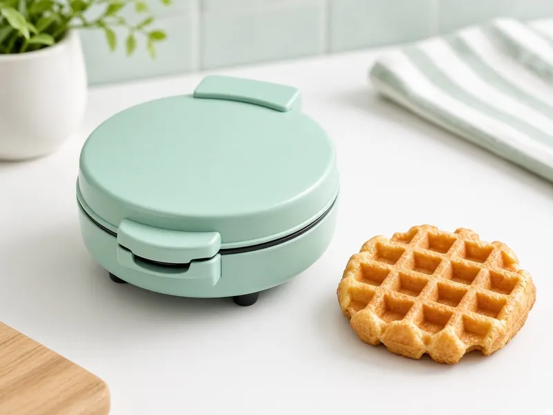 Mini waffle maker