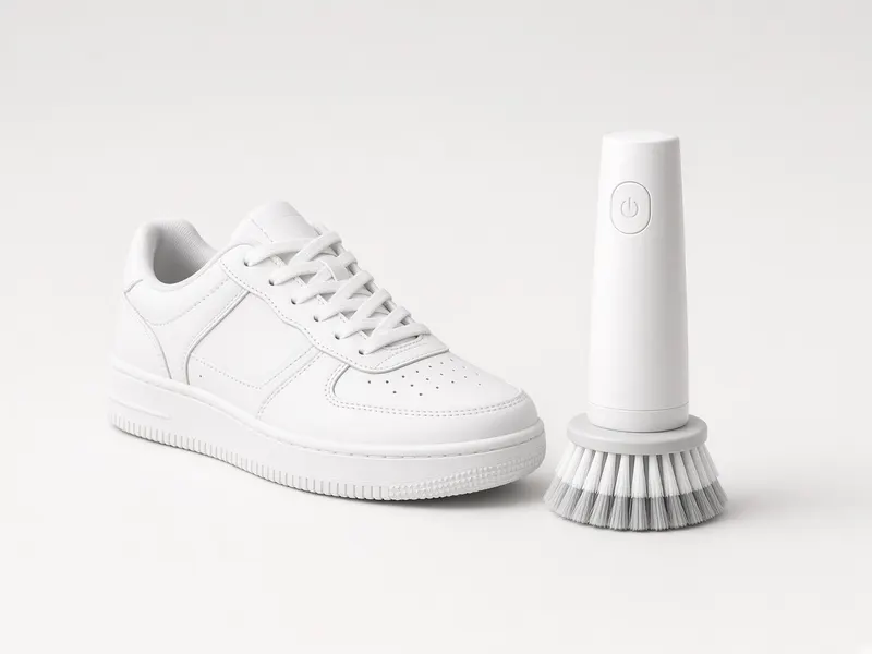 Electric shoe cleaning brush